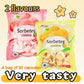 Sorbetes Pudding Jelly Strawberry-Mango Flavor Snack Dessert