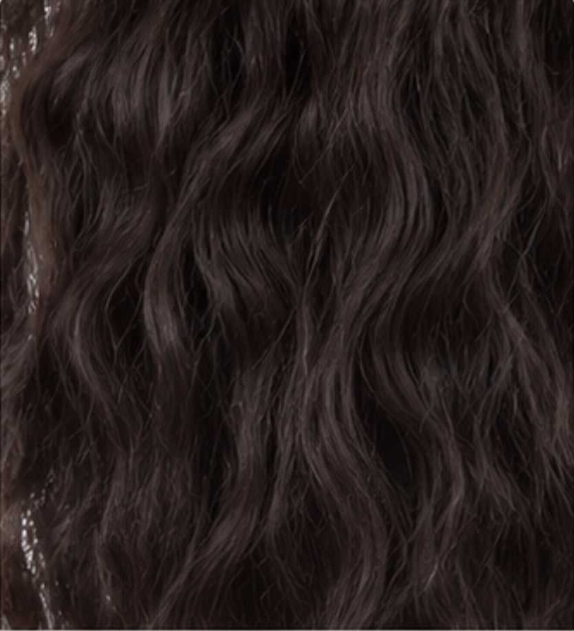 Women's Baseball Cap Wig with Long Wavy Hair