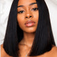 40cm Synthetic Bob Wig with Bangs – Adjustable Fit